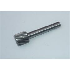 ŠNEK RYCHLOMĚRU OCELOVÝ - HŘÍDEL DO SKŘÍNĚ  - 12 zubů - (STANDART - PRŮMĚR PŘES ZUBY 15,7MM)